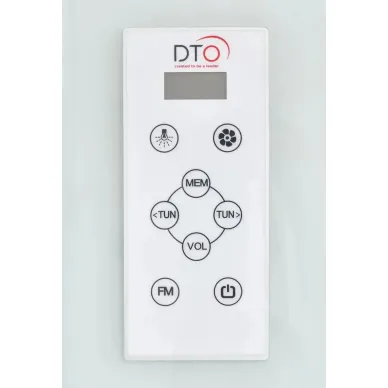 Душевая кабина DTO K K401SEL 100x100x220 см, с электрикой 15