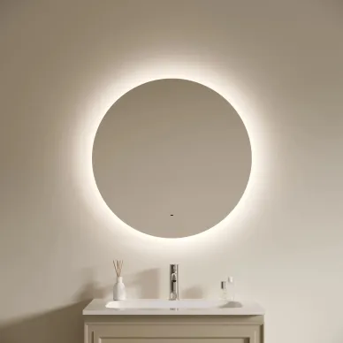 Зеркало Sancos Square 2.0 SF2.700 70 см, с LED подсветкой 6