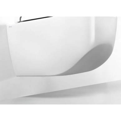Чаша подвесного унитаза Hatria Next Rimless (Y1F125) белый матовый 5