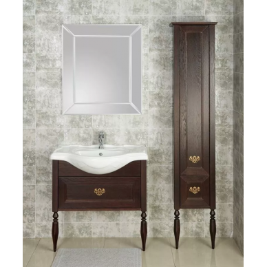 Пенал Roca America Evolution L (ZRU9302948) (дуб тёмный шоколад) правый 5