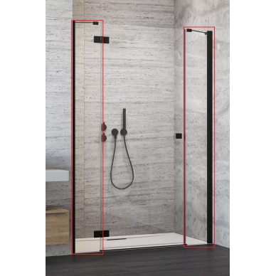Боковые стенки Radaway Essenza New Black (384090-54-01) (29,5 см) 0