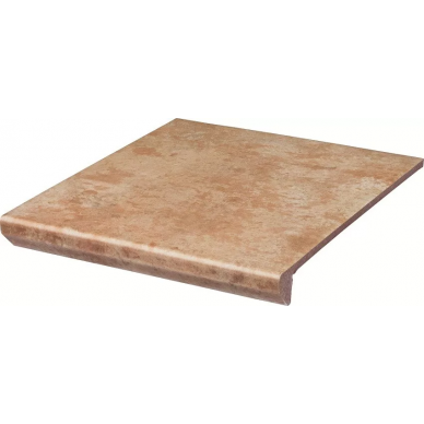 Ilario Beige Ступень простая с капиносом MAT 30х33 0