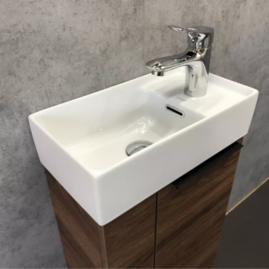 Тумба для ванной Comforty Асти 40 (40x70x22 см), дуб темно-коричневый 5
