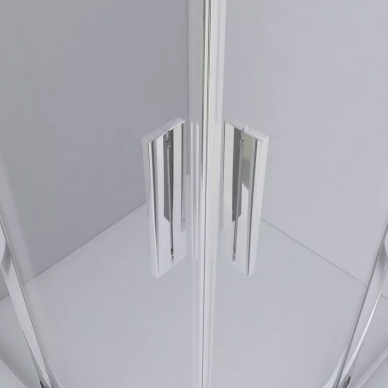 Душевой уголок Vincea Garda (VSQ-1G900CH) 90x90х190 см, профиль хром/стекло шиншилла 6