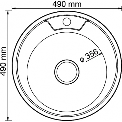 Мойка кухонная Mixline ML (532306) 1