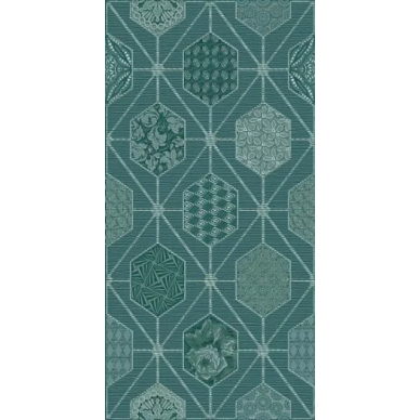 Декор Devore Indigo Geometria 31.5x63 0