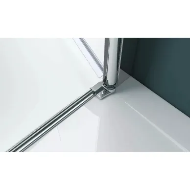 Душевая дверь BelBagno Etna 140 (ETNA-B-11-80+60-C-Cr) профиль хром/стекло прозрачное 11