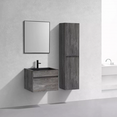 Тумба для ванной Vincea Chiara 600 (VMC-2C600GS) (59.2 см) (g.stone) 5