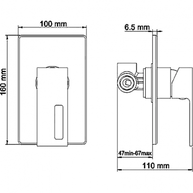 Душевая система Wasserkraft Alme (A12528) хром 5