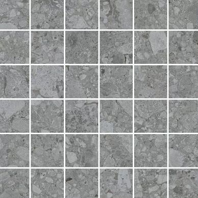 K9475138R001VTE0 Ceppostone Мозаика Темно-серый Матовый R10B 7Рек 5x5 30х30 0