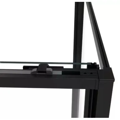 Душевой уголок Vincea Slim Soft (VSR-1SS8014CLB) 140х80х200 см, профиль черный/стекло прозрачное 7