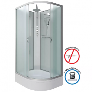 Душевая кабина Niagara Classic 120х90 L (NG-33294-14LBKT) без гидромассажа 12