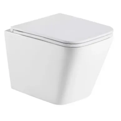 Инсталляция Welt Wasser Bamberg 545 + GELBACH 043 GL-WT + Bamberg WT в комплекте с унитазом, безободковый, с сидением микролифт 2