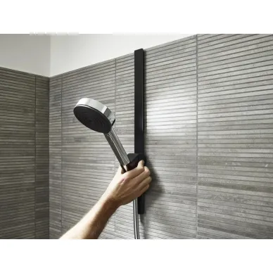 Держатель ручного душа Hansgrohe WallStoris 27917670 чёрный матовый 2