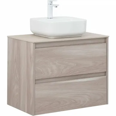 Тумба для ванной Aquanet Nova Lite 287885 75 см, орех светлый 3