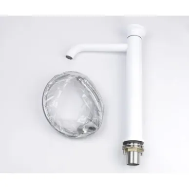 Смеситель для раковины Bronze de Luxe 9008W-G белый/зеленый 6