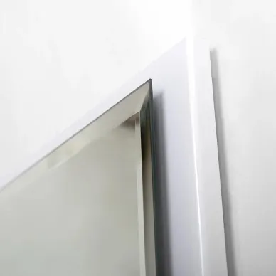 Зеркало Cezares Interni CZR-SPC-INT-1000-900-LED-TCH-WARM-BL 100x90 см, с LED подсветкой и сенсорным выключателем, Bianco Lucido 4