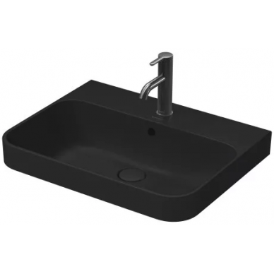 Раковина Duravit Happy D.2 Plus (2360601300) (60 см) антрацит матовый 0