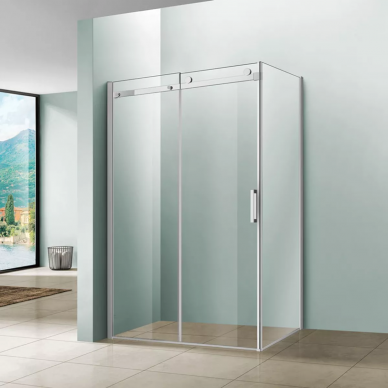 Душевой уголок Vincea Como (VSR-1C8012CL) 120x80х195 см, профиль хром/стекло прозрачное 6