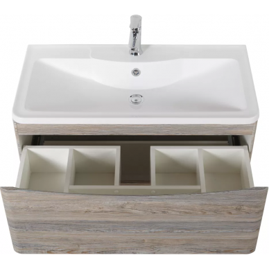 Тумба для ванной Belbagno Acqua (ACQUA-1000-2C-PIA-PS) (100 см) напольная, Bianco Lucido 5