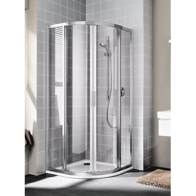 Душевой уголок Kermi Cada XS (CKR5509020VPK) 90х90х200 см, раздвижной 5