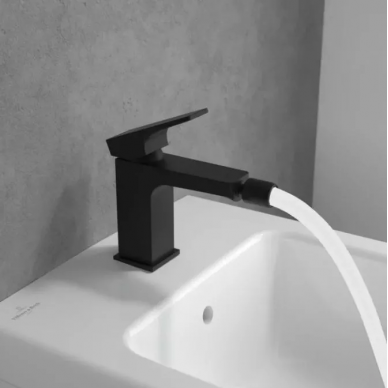 Смеситель для биде Villeroy & Boch Architectura Square (TVB125001000K5) черный матовый 7