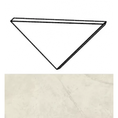 AGKB Marvel Calacatta Perla Corner A.E. Lappato 1x1 0