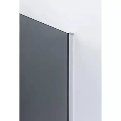 Душевой уголок Cezares Slider (SLIDER-AH-2-70/80-90/100-GRIGIO-Cr) 80х100, хром/серое 5