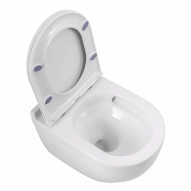 Чаша подвесного унитаза BelBagno Senso-Tor (BB017CH-TOR) безободковый 8