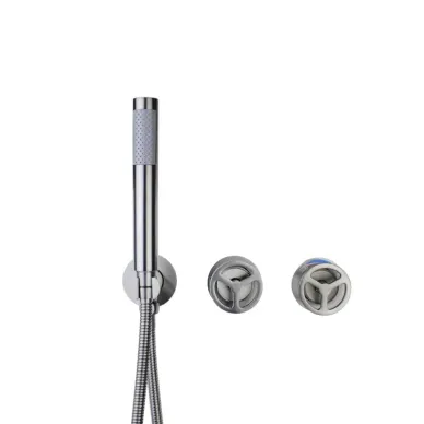 Душевая система Bronze de Luxe Liberty 5011GG-S графит, скрытого монтажа 8