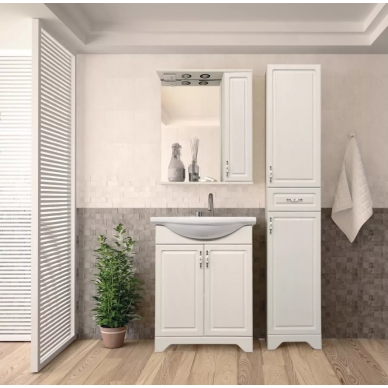 Тумба для ванной Style Line Олеандр-2 55 (рельеф пастель) 0
