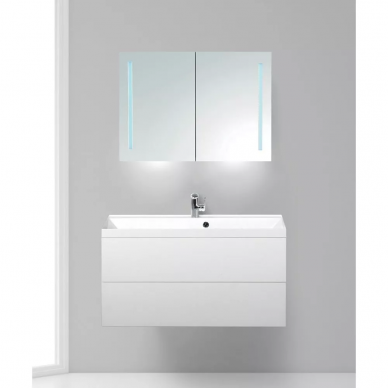 Тумба для ванной Belbagno Regina 100 (Bianco Opaco) 0