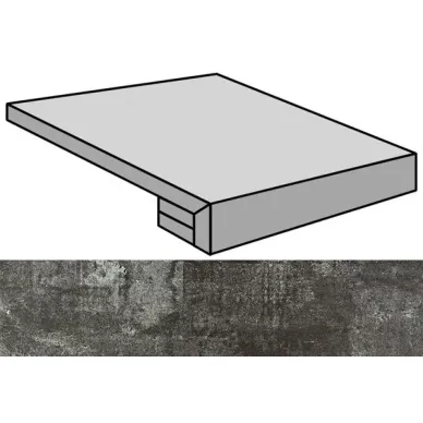 Alchemy 7.0 Black Natural Gradone 59.55x59.55 0