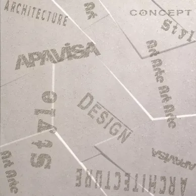 Anarchy Ivory Natural Prism Letters 59.55x59.55 0