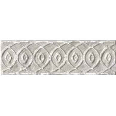 55833 Listello Baroque White 4,8x16,5 0