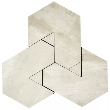 Nanoforma Marfil Natural Mosaico Brick 33.47x38.65 0