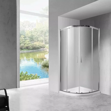 Душевой уголок Vincea Scala	(VSQ-2SC900CL) 90x90х190 см 7