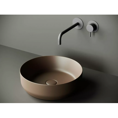 Раковина накладная Ceramicanova Element (CN6022MDB) 39 см, темно-коричневый матовый 5