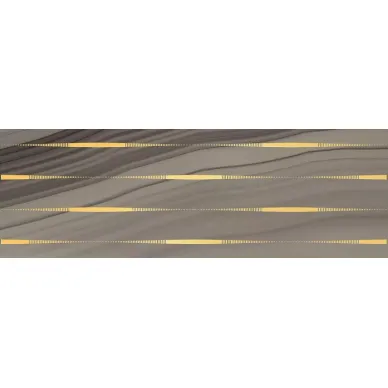 Декор Agat Lines кофейный 20х60 0