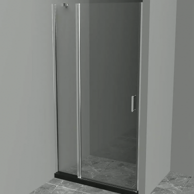 Душевая дверь BelBagno Uno 90 (UNO-B-12-30+60-C-Cr) профиль хром/стекло прозрачное 0