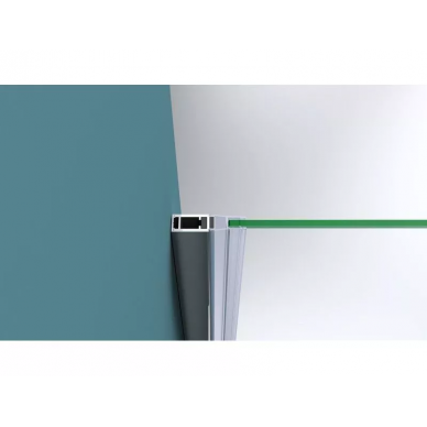 Душевая дверь BelBagno Kraft 100 (KRAFT-B-12-60/40-C-Cr-R) правая, профиль хром/стекло прозрачное 6