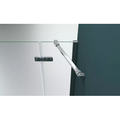 Душевой уголок BelBagno Kraft (KRAFT-A-12-80-C-Cr-L) 80х80 см, профиль хром/стекло прозрачное 6