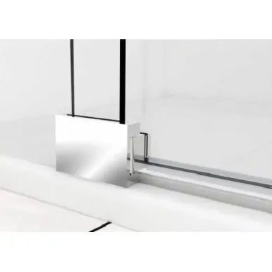 Душевой уголок Vincea Extra (VSR-1E901090CGB) 100x90 см, профиль черный/стекло тонированное 7
