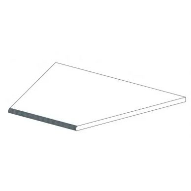 620090000918 Rinascente Grey Round Angolo Dx LASTRA 20mm 30x60 0