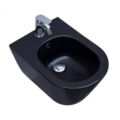 Подвесное биде Aquanet Lake-B2 (00316464) чёрное матовое 6