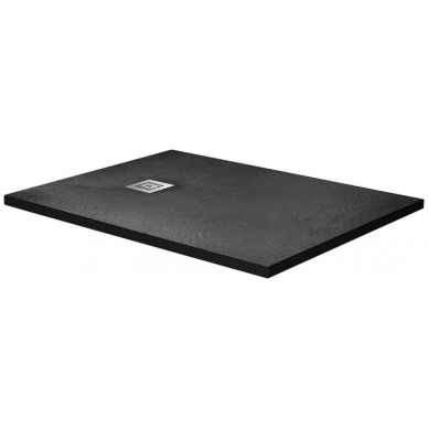 Поддон для душа BelBagno Uno (TRAY-MR-UNO-AH-120/80-35-NERO) (120x80 см) (прямоугольный), черный матовый 0