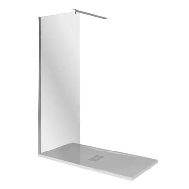Душевая перегородка Good Door Walk-In SP-70-C-CH (70х195 см) профиль хром/стекло прозрачное 1