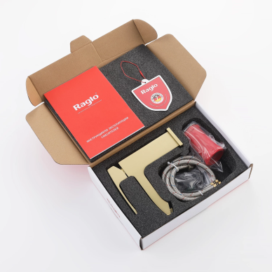 Смеситель для раковины Raglo R01 R01.10.03 золото 9