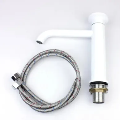 Смеситель для раковины Bronze de Luxe 9009W-R белый/красный 8