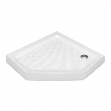 Поддон для душа Wasserkraft Isen 26T (26T11) (90x90) (пятиугольный) 0